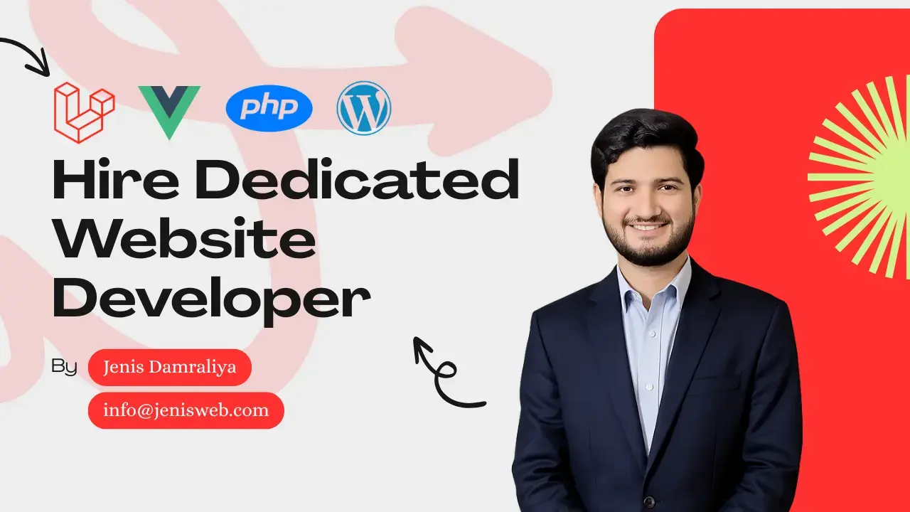 Developer Personal Websites (personal site) By Jenis Damraliya
